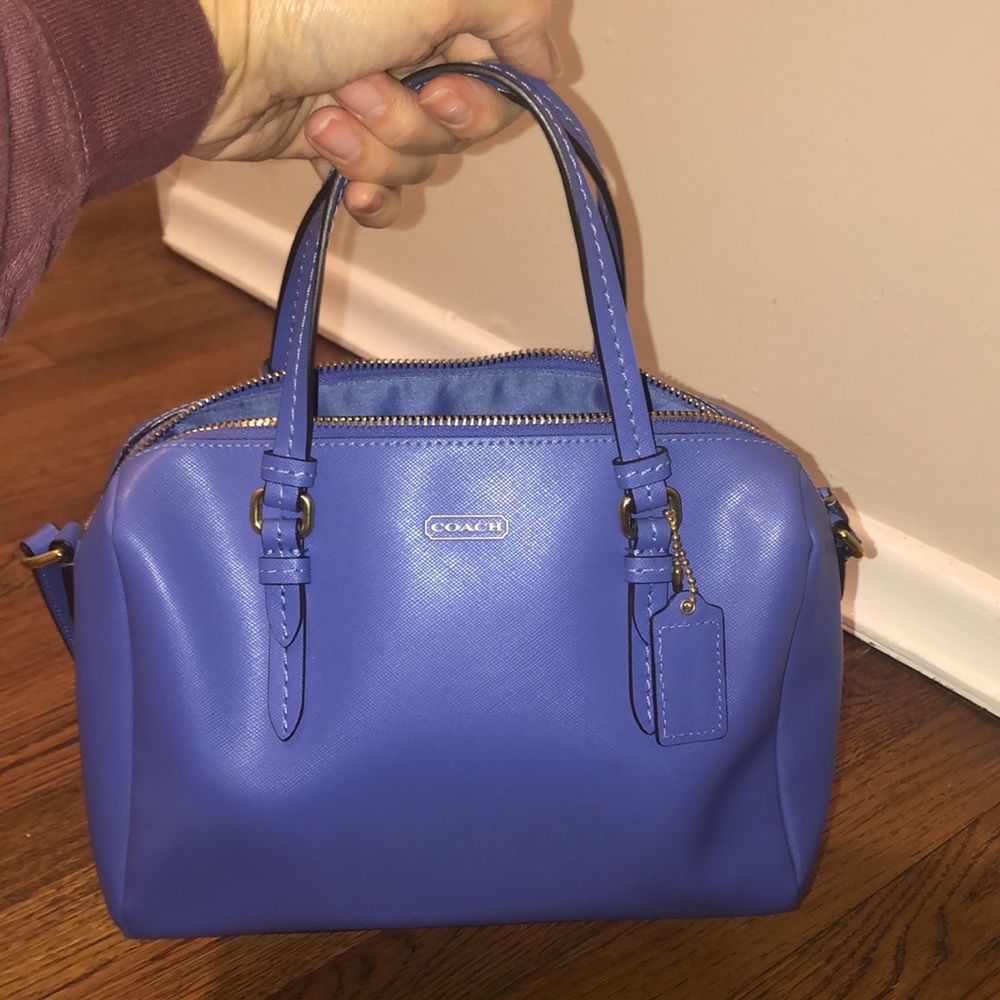 Authentic Leather Coach Crossbody Bag- EUC